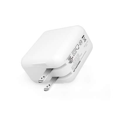 2 Ports portable mobile 18W QC 3.0 USB PD wall charger phone fast charger